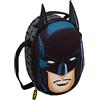DC Comics Borsa termica per il pranzo per bambini con motivo Batman 3D, per la scuola, da viaggio, con porta bevande, per sandwich fresco o caldo o freddo