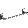 Gedy G-Singapore Porta Asciugamani CM.35 con Placche girevoli, Colore Cromo, Componenti Realizzati in Acciaio Inox e Cromall, Misure 6 x 38 x 6,5 CM e Peso 0,305 kg, Design R&S, 35 cm