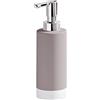 Gedy G-New Mizar, Dispenser Sapone Tortora, Dosatore Sapone Bagno Realizzato in Ceramica, Garanzia 2 Anni, Misure 19,2X6,4X6,4 CM e Peso 0,244 kg, Design R&S