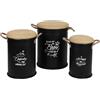 Urban living POUF IN CANNA CON SEDUTA IN JUTA X3PZ S28XH45CM/M34XH50CM/L40XH55CM
