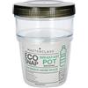 Master Class MasterClass Recycled Eco Snap Breakfast Pot, 500 ml, inserto in cartoncino, trasparente