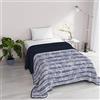 Italian Bed Linen Trapuntino Fantasy, in microfibra, estivo, 1 posto e mezzo, jeansstripes