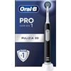 Oral-B Spazzolino Elettrico Ricaricabile Pro Series 1 Nero con 1 Testina di Ricambio, 1 Spazzolino