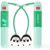 Legami - Corda per Saltare Senza Fili Jump Around, Contatore Digitale per il Monitoraggio dei Salti, Corda Regolabile Inclusa, Tema Panda, 2,6 x 15,5 cm