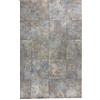 Tadi & Imperio1979 Tappeto in vinile - Tappeti Tadi & Impero - imitazione metallo arrugginito marrone - Design industriale ed elegante per la decorazione di interni - 100 x 150 centimetri