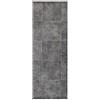 Tadi & Imperio1979 Tappeto in vinile - Tappeti Tadi & Impero - imitazione metallo arrugginito grigio - Design industriale ed elegante per la decorazione di interni - 65 x 500 centimetri