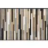 Wash+Dry tappeto Mikado Stripes nature 50x75cm, adatto per interni ed esterni, lavabile