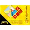 Idena 11188 - Schede DIN A6, 50 pezzi foderati, cartoncini in carta FSC-Mix da 180 g/m² in 4 colori, per scuola e ufficio