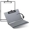 SAX Morsetto pieghevole, A4 su A5, formato alto e trasversale, ideale per viaggi e business, per max. 30 fogli, incl. Fascia elastica di chiusura e passanti