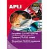 APLI Etichetta CD Ø 114 mm ilk WS 200ST Permanent 2etiketten su 1seite