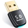 NEUTYPECHIC Adattatore Bluetooth per PC, Bluetooth USB 5.4 per Laptop/Tastiera/Mouse/Tablet/Cuffie/Telefono, Chiavetta Bluetooth per Windows 8.1/10/11, Collega e Usa, Collega 7 Dispositivi