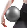 G5 HT SPORT Palla Yoga Pilates 25 cm [Pompa Inclusa] Palla Fitness Gonfiabile Per Equilibrio, Stabilità,Riabilitazione e Ginnastica|Cuscino Allenamento per Core,Stretching e Tonificazione (GRIGIO)