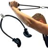 MuscleForge® Corda Ergonomica per Tricipiti, Corda per carrucola, Pulley, Maniglia per l'allenamento dei Tricipiti e Bicipiti in Palestra o a Casa