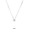 ALFIERI & ST. JOHN Collana punto luce Alfieri & St John in oro bianco con diamanti ct 0,40 colore g purezza si1 misura 42 cm