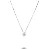 ALFIERI & ST. JOHN Collana punto luce Alfieri & ST John in oro bianco con diamanti ct 0,48 colore g purezza si1 misura 42 cm