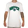 Mitchell & Ness NBA Hardwood Classics Team Arch T-Shirt - Dallas Mavericks, Bianco, XL