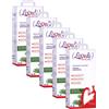 LOVEDI Kit Risparmio 5x19.5L Lovedi Gatto Lettiera Assorbente PINO SILVESTRE