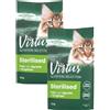 VIRTUS Kit Risparmio 2x1.8KG Virtus Cat Natural Selection Sterilised POLLO CON AGNELLO E CINGHIALE
