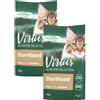 VIRTUS Kit Risparmio 2x1.8KG Virtus Cat Natural Selection Sterilised POLLO CON ANATRA