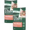VIRTUS Kit Risparmio 2x1.8KG Virtus Cat Natural Selection Sterilised SALMONE