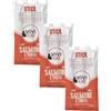 VIVI Kit Risparmio 3x15G Vivi Cat Snack Soft Stick SALMONE E TROTA