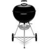 Weber Original Kettle E-5710 Barbecue a Carbone 57 cm Nero e Argento