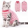 CITÉTOILE Body Gatto Postoperatorio Tuta di Recupero Antilamido Rosa XS | Body Antilamido per Sterilizzazione e Ferite Addominali, Maglia Medica Traspirante, Sostituto del Collare Elisabettiano