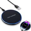 YOURKAY Caricatore Wireless for iPhone, 15W Caricabatterie Wireless Compatibile con iPhone 14/15/13/12/11/ PRO/XS Max/XR/XS/X, Samsung Galaxy S22/S21/S20/S10, LG/Xiaomi/Huawei