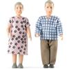 Lundby Set delle bambole - Charlie nonni, statuette per casa delle bambole - figure per la famiglia delle bambole - Accessori per casa delle bambole di alta qualità - 2 bambole a partire dai 3 anni