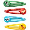 GRUSS & CO Set di fermagli per capelli con motivo Farm | Set regalo con 4 fermagli per capelli | Regalo di compleanno per bambini, sacchetto della scuola, ragazza | 70111