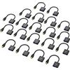 BENFEI Adattatore HDMI a VGA (maschio a femmina), set di 20 adattatori da HDMI a VGA, per computer, desktop, laptop, PC, monitor, proiettore, HDTV, Chromebook, Raspberry Pi, Roku, Xbox e More