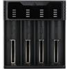 Brightium Caricatore USB Power Bank 4U per litio 18650 AA/AAA, compatto ed efficiente. Ideale per mantenere i tuoi dispositivi in carica ovunque e in ogni momento. Massimizza la tua energia!