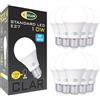 CLAR - Lampadine LED E27 Luce Naturale, Lampadina LED E27, 4000K 10W (Pack 10)