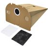 McFilter | 20 sacchetti per aspirapolvere adatti ai modelli Vorwerk Tiger VT 250, VT 251, VT 252 | VT250, VT251, VT252 incl. 2 filtri aria di scarico e 2 filtri motore