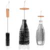 Wukemaoyi 2 Pz Spazzola Bottiglie Pulizia Compatibile con SodaStream Bottiglie Vetro, Spazzola per Borraccia Pulizia, Scovolino Bottiglie Compatibile con Sodastream Bottiglie di Vetro per Soda Stream Acqua