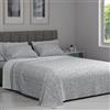 Dorian Home Completo Lenzuola Matrimoniali Cotone 100% Puro 180x200 Made in Italy
