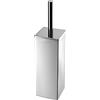 GEDY Perth Scopino WC, Misure e Peso: 38X9X9 CM & 0,752 kg, Scopettino WC Realizzato in Acciaio Inox, Finitura cromata, Scopino Bagno Design di R&S Gedy, 2 Anni di Garanzia