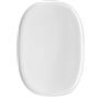 Alessi Itsumo NF07/22 25 - Piatto da Portata Ovale di Design, Uso Quotidiano, Estetica Minimale, in Porcellana Bianca
