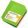 OFITURIA Cartelline Cartoncino A4, Raccoglitori Documenti di Carta 180gr, Cartella Portadocumenti per Archiviazione, Confezione da 50 Carpette Portadocumenti Colorate per Documenti - Ofituria (Verde Intenso)
