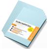 OFITURIA Cartelline Cartoncino A4, Raccoglitori Documenti di Carta 180gr, Cartella Portadocumenti per Archiviazione, Confezione da 50 Carpette Portadocumenti Colorate per Ordinare Documenti - Ofituria (Blu)