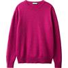 United Colors of Benetton Maglia G/C M/L 103MK1N24 Maglione, Rosa, S Uomo