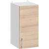 Bissolo Casa PENSILE Eco CM 40X32 H.60 Bianco E Rovere Artisan