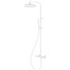 Herzbach Living Spa colonna doccia con termostatico, 23.988250.1.07, Living Spa bianco opaco [Rubinetteria Bagno > Colonne Doccia]