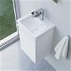 Villeroy & Boch Subway 3.0 lavamani, evineo ineo4 mobile per lavabo, La: 37 cm; 1 sportello con apertura a sinistra e maniglia,, 437037R1+BE0804WM, Subway 3.0 [Mobili da Bagno > Mobile con Lavamani]