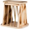 Trixie Ruggine di Fieno con Coperchio, Legno/Fiammato, 61193