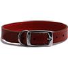 Ancol Heritage - Collare in pelle, 50-59 cm, taglia 7, colore: Rosso