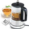 Profi Cook Bollitore elettrico - Profi Cook PC-TK 1165 - Bollitore 2 in 1-1100 Watt - Capacità 0,5 Litri - Colore Silver