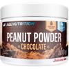 ALLNUTRITION Polvere di Arachidi Senza Zucchero - Crema di Arachidi Senza Zucchero con il 50% di Proteine - Senza Olio di Palma - Vegan e Keto Friendly - 200g Cioccolato