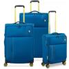 Roncato Move Set Valigie (grande, Medio, Cabina) - Blu Laguna