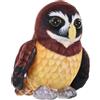 Wild Republic Rainforest Gufo Dagli Occhiali, Peluche, 11.4 cm, Giocattolo di Peluche, Riempimento con Bottiglie d'Acqua Riciclate Filate, Ecologico